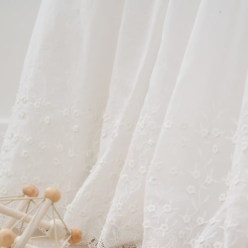 سرير فرنسي ملبس بالقطن