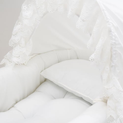 سرير فرنسي ملبس بالقطن