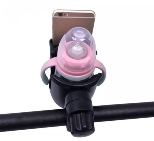 حامل كوب وجوال مزدوج