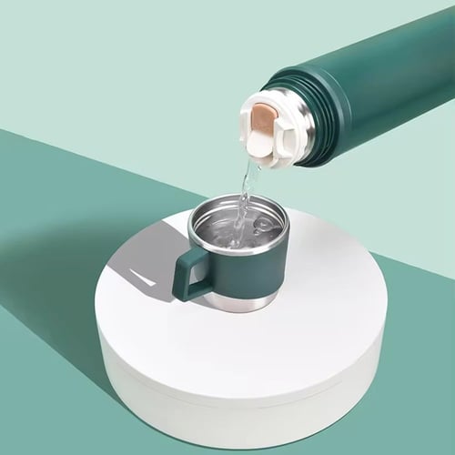 كوب حافظ للحرارة مع كوب خارجي