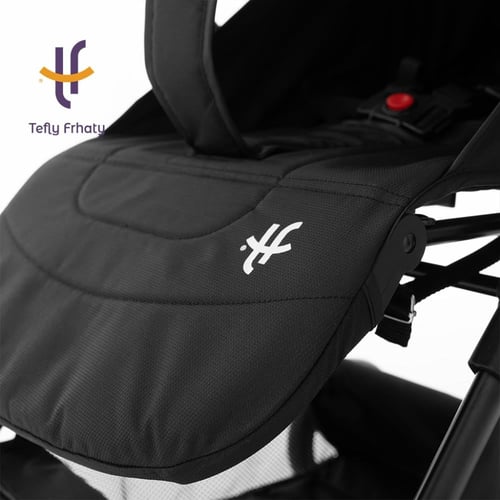 عربة الطيارة اتجاهين من طفلي فرحتي - أسود