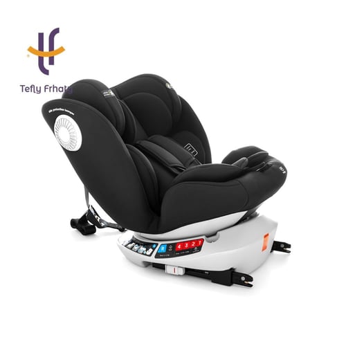 كرسي سيارة قابل للتحول - أسود
