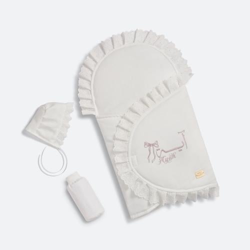 مدس استقبال مطرز بالاسم