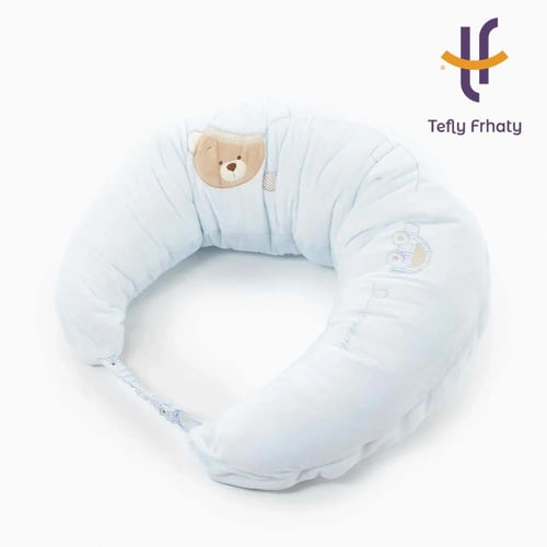 وسادة الرضاعة كومفورت كير - 3 في 1-أزرق