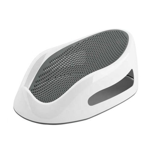 مقعد ناعم للاستحمام - رمادي