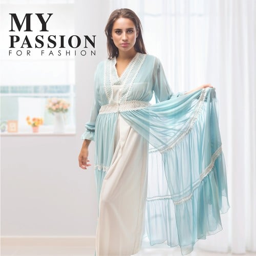 روب استقبال شيفون بتصميم جذاب