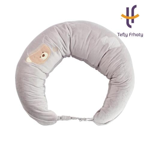 وسادة الرضاعة كومفورت كير - 3 في 1-رمادي