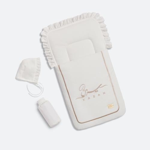 مدس استقبال مطرز بالاسم