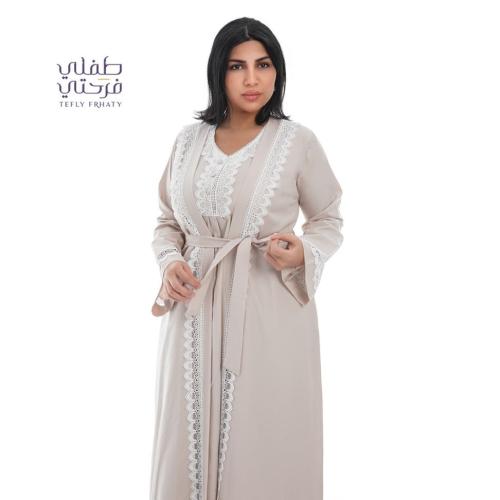 روب استقبال قطن ( قطعتين )