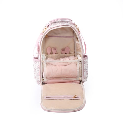 حقيبة ظهر - الزهرة الوردية