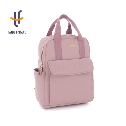 حقيبة ظهر MommyGo Backpack - وردي