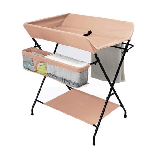 طاولة تغيير قابلة للطي - بيج