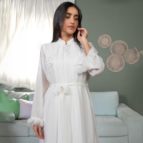 روب استقبال ريش شيفون