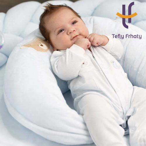 وسادة الرضاعة كومفورت كير - 3 في 1-أزرق