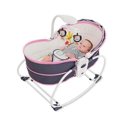 سرير ومهد أطفال 5 في 1 متعدد الوظائف - بيج