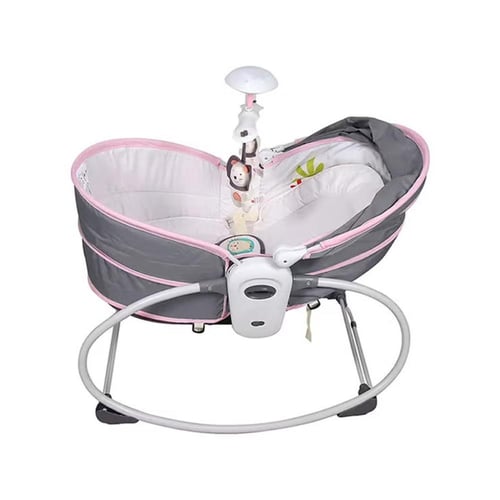 سرير ومهد أطفال 5 في 1 متعدد الوظائف - بيج