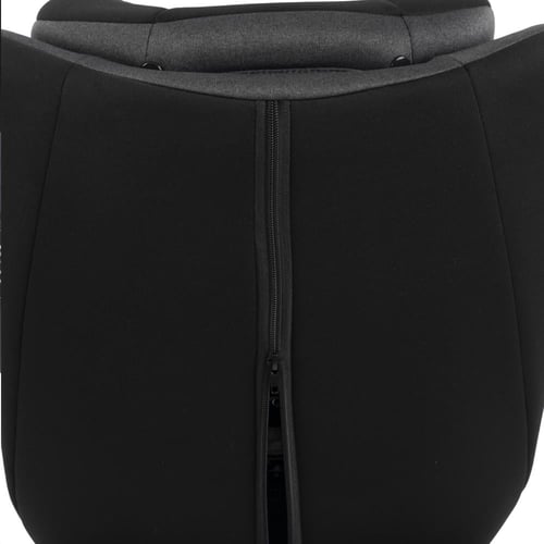 كرسي سيارة 360 درجة مع قاعدة - أسود