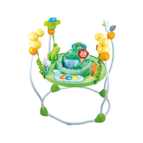 نطيطة أطفال بمقعد مبطن