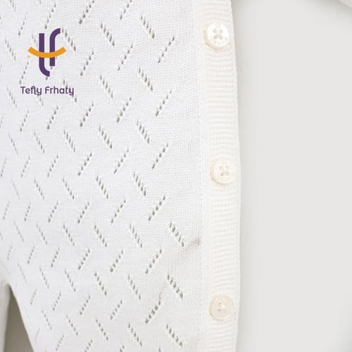 طقم استقبال تركي 6 قطع - اوف وايت