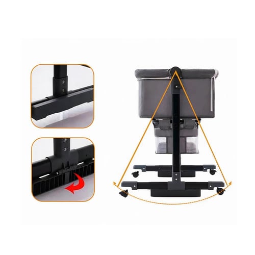 سرير نكست تومي - أسود