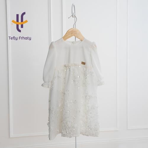 فستان سبوع Royal Grace -أوف وايت