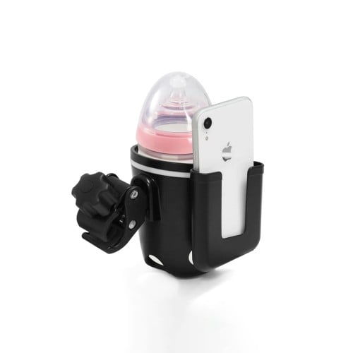 حامل كوب وجوال مزدوج