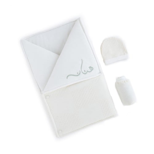 مدس استقبال مطرز بالاسم