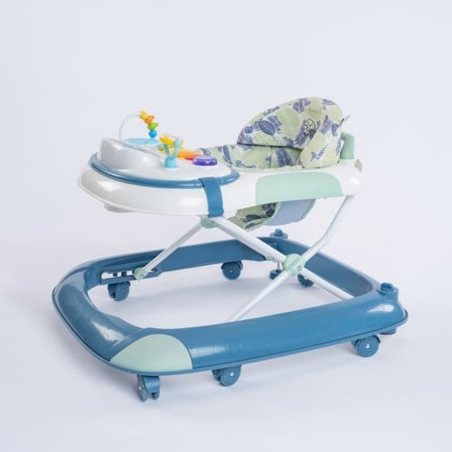 مشاية أطفال بارتفاع قابل للتعديل - أزرق