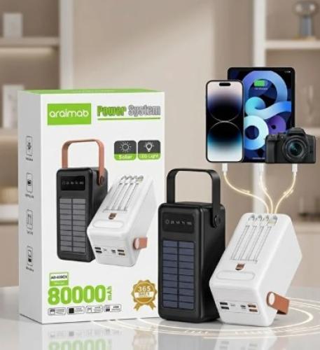 POWER SYSTEM 100000MAH بطاريه متنقله 100 الف امبير...