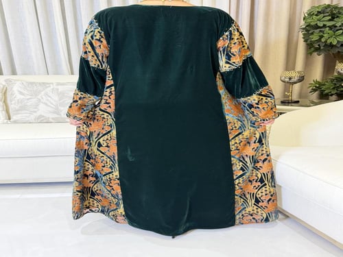 جلابيه من المخمل الفرنسي