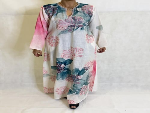 جلابيه من اللنن الأوربي الطبيعي “تصميم حصري من Uni...