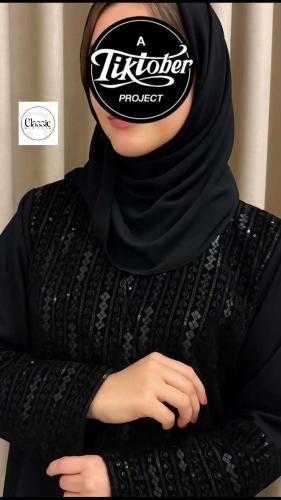 عبايه ألما + طرحه
