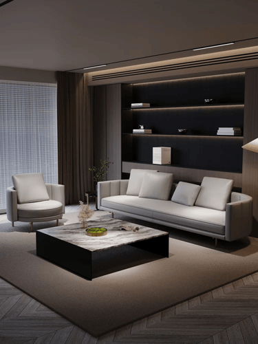 طاولة قهوة وسط مميزة