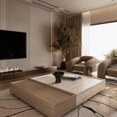 طاولة وسط بوكس ترافنتينو