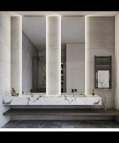 مغسلة رخامية بتصميم راقي