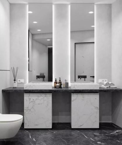 مغسلة رخام فخمة