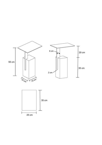 طاولة رخام - طاولة قهوة ترافنتينو