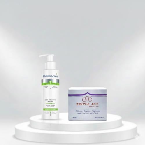 مجموعة ازالة الحبوب والبشره الدهنيه