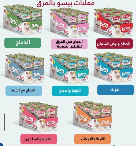 كرتون معلبات بيسو جميع النكهات 24 علب صغيره