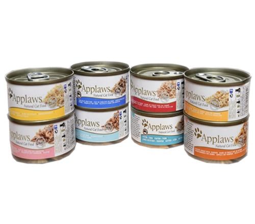 ابلاوز معلبات منوعه للقطط 70 جرام 24 حبه