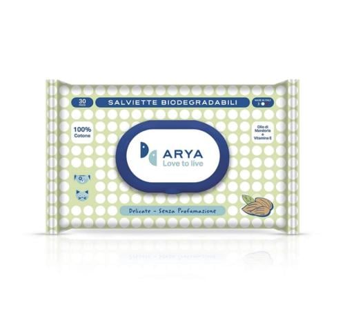 اريا مناديل رطبة بالقطن بدون رائحة 30*20 سم 30قطعه