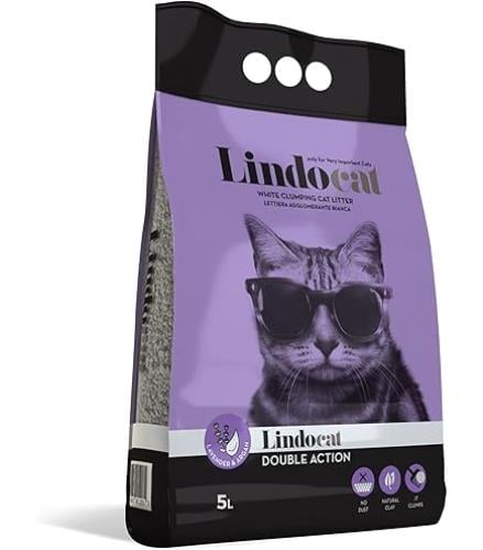 ليندو كات لافندر رمل للقطط 5 لتر