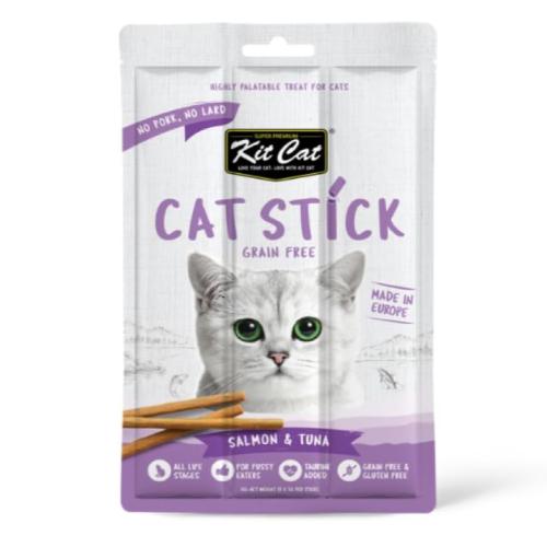 كت كات سلمون وسمك القد وتونه 15غ