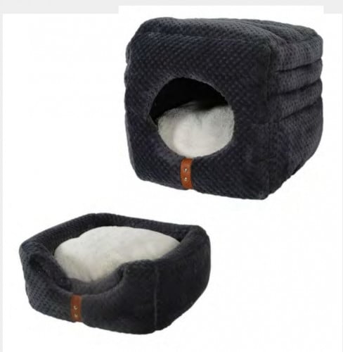 زولكس بالوما للقطط 2 في 1 كوخ وبيت