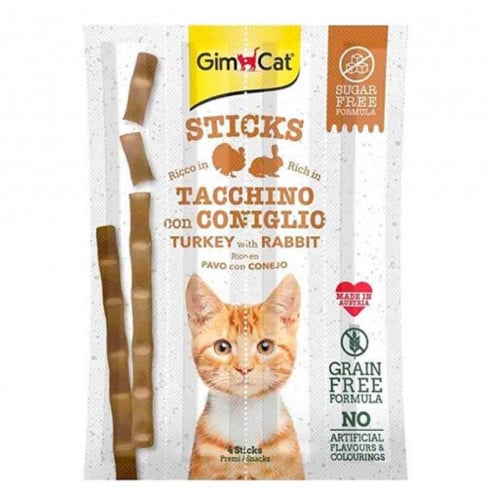 جيم كات مكافات عصيات بطعم لحم الارنب و الديك الروم...