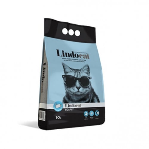 ليندو كات برائحة الصابون رمل للقطط 10 لتر