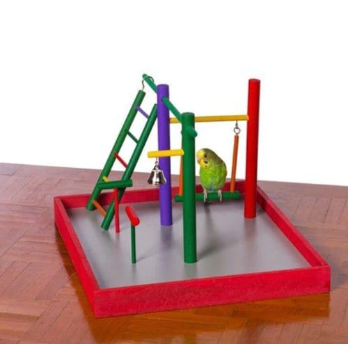 بريفو باركيت بارك, سلم ، أرجوحة وجرس للطيور