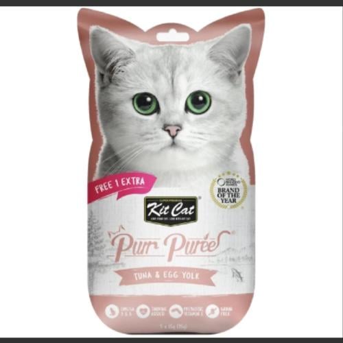 كت كات مكافاة تونا وصفار البيض (15جرام 4+1)