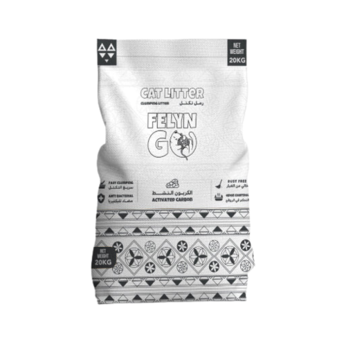 فيلاين قو رمل للقطط بالكربون النشط - 20 لتر