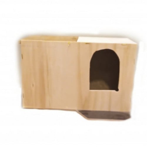 بيت خشبي لطائر الكروان